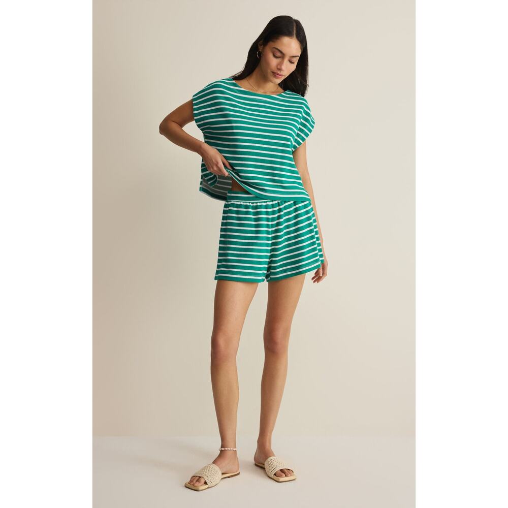 Z Supply Tilly Striped Top - Rainforest NWT SIZE XS S M - Picture 4 of 4
